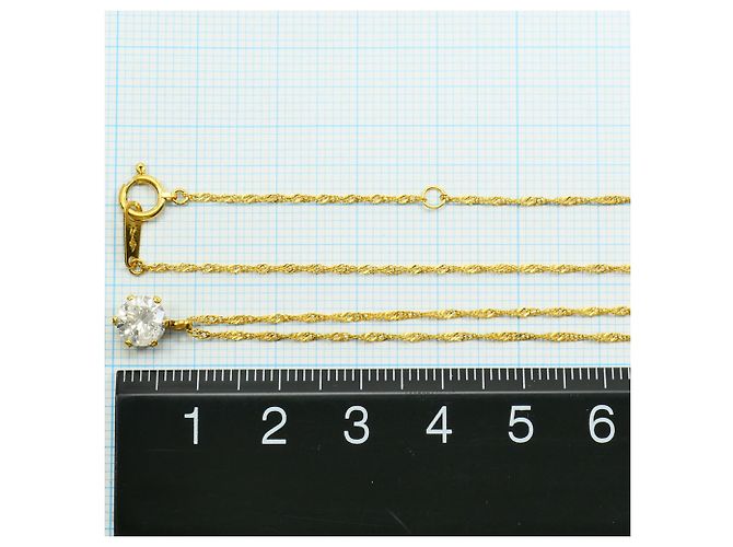 Autre Marque Collana in oro giallo 24K con diamante D'oro - vista 5