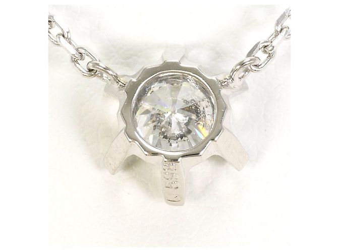 Autre Marque PT850 Platin-Halskette mit Diamant - Ansicht 3