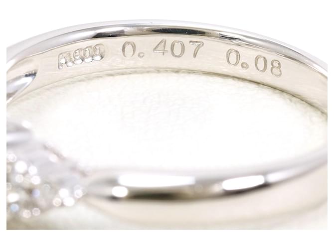 Autre Marque Platin-Diamant-Ring - Ansicht 5