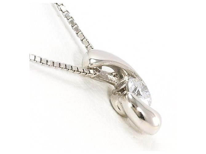 Autre Marque Collana in platino PT900 / PT850 con diamante - vista 2