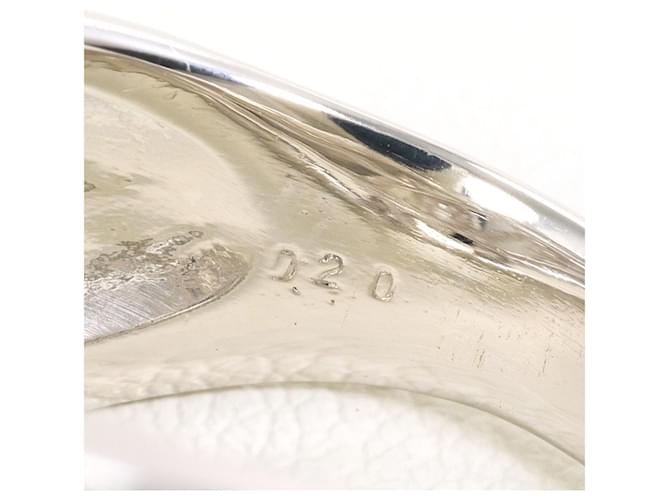 Autre Marque Platinring mit Diamant - Ansicht 6