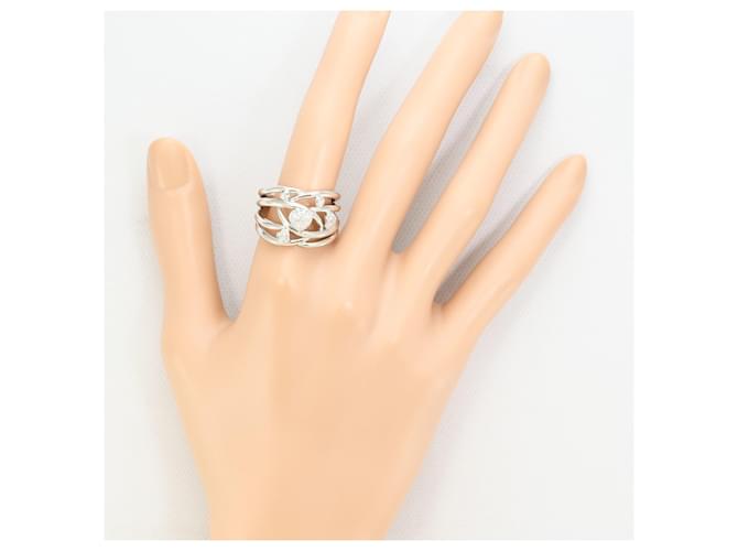 Autre Marque Platinring mit Diamant - Ansicht 7