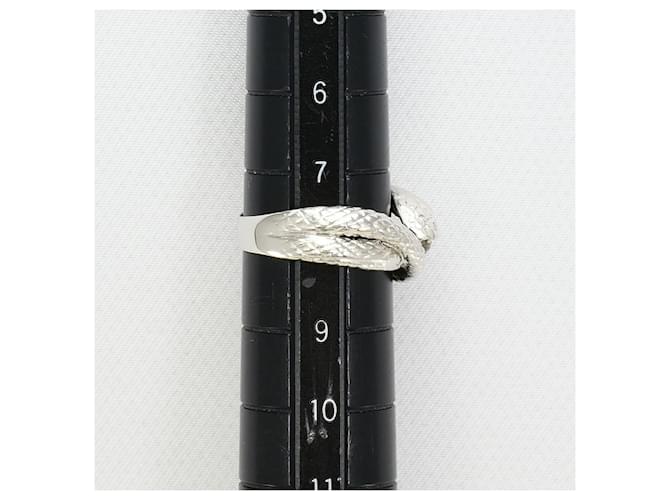 Autre Marque PT900 Platinring mit Diamant - Ansicht 8