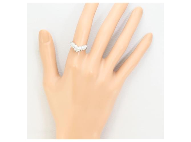 Autre Marque Platinring mit Diamant - Ansicht 7