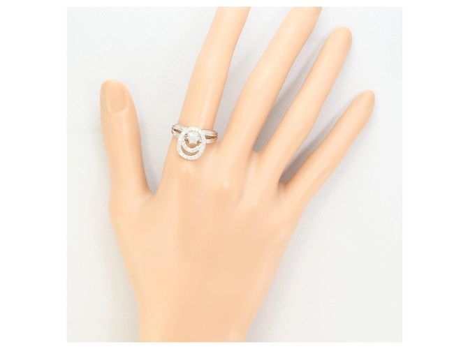 Autre Marque PT900 Platinring mit Diamant - Ansicht 6