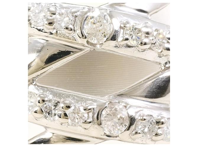 Autre Marque Platinring mit Diamant - Ansicht 2