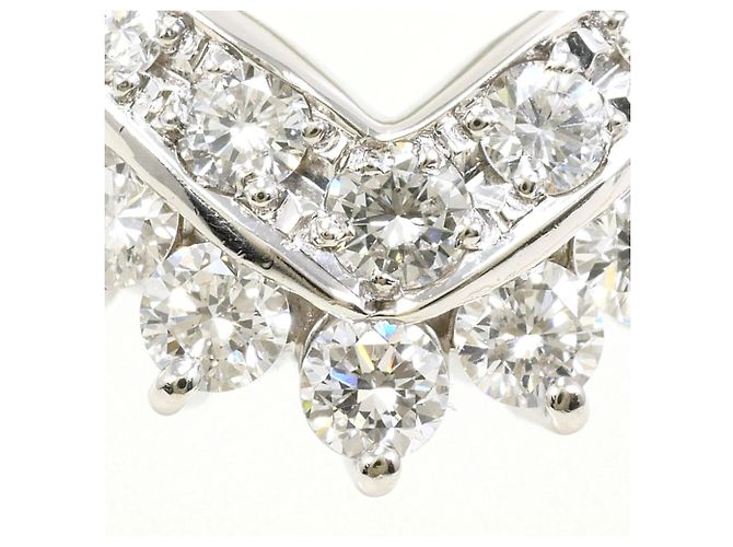 Autre Marque PT900 Platinring mit 0.70ct Diamant - Ansicht 2