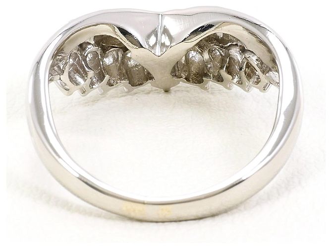 Autre Marque PT900 Platinring mit 0.70ct Diamant - Ansicht 4