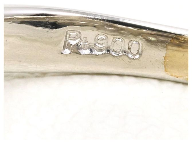 Autre Marque PT900 Platinring mit 0.70ct Diamant - Ansicht 5