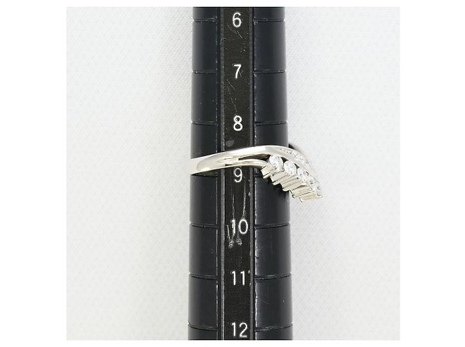 Autre Marque PT900 Platinring mit 0.70ct Diamant - Ansicht 8