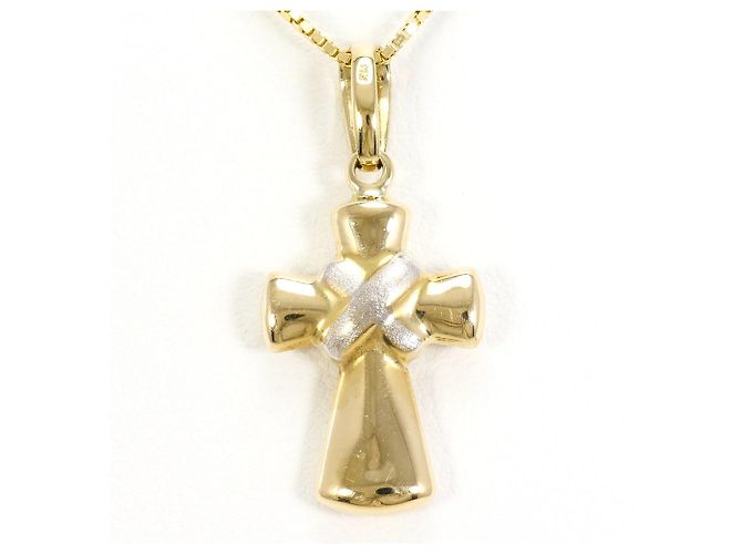 Autre Marque Collana in oro bianco e giallo 14K D'oro - vista 3