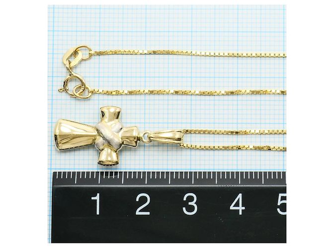 Autre Marque Collana in oro bianco e giallo 14K D'oro - vista 4