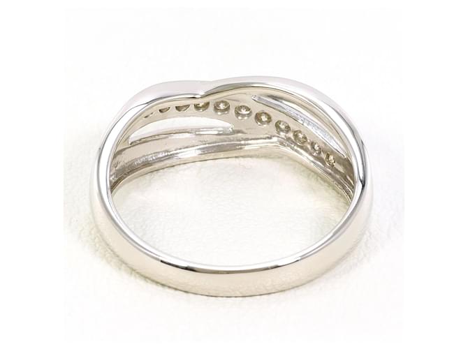 Autre Marque Platin-Diamant-Ring - Ansicht 3