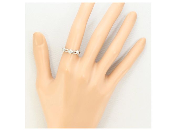 Autre Marque PT900 Platinring mit Diamant - Ansicht 6