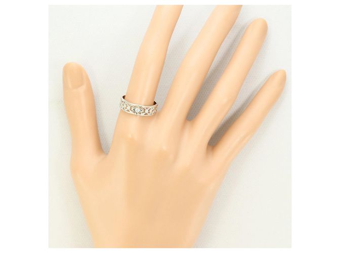 Autre Marque PT900 Platinring mit Diamant - Ansicht 6