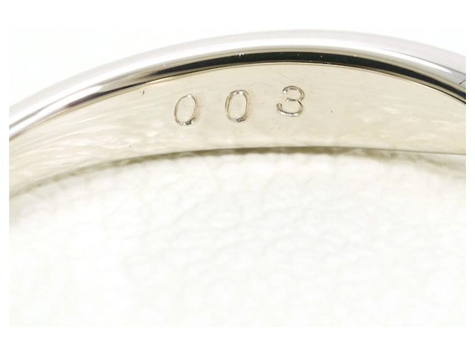 Autre Marque PT900 Platinring mit Diamant - Ansicht 5
