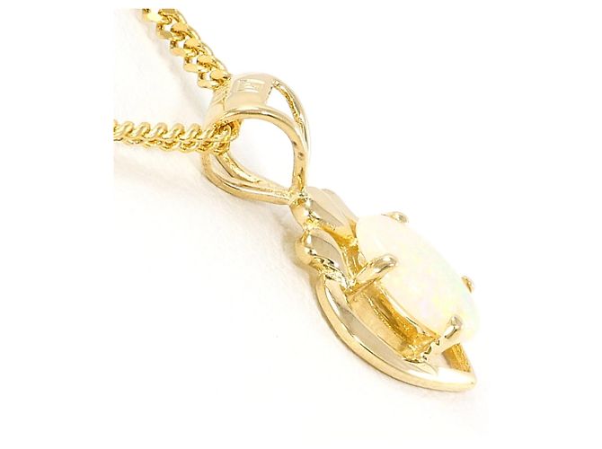 Autre Marque Collana in oro giallo 14K con opale D'oro - vista 3