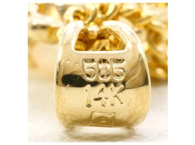 Autre Marque Collana in oro giallo 14K con opale D'oro - vista 5