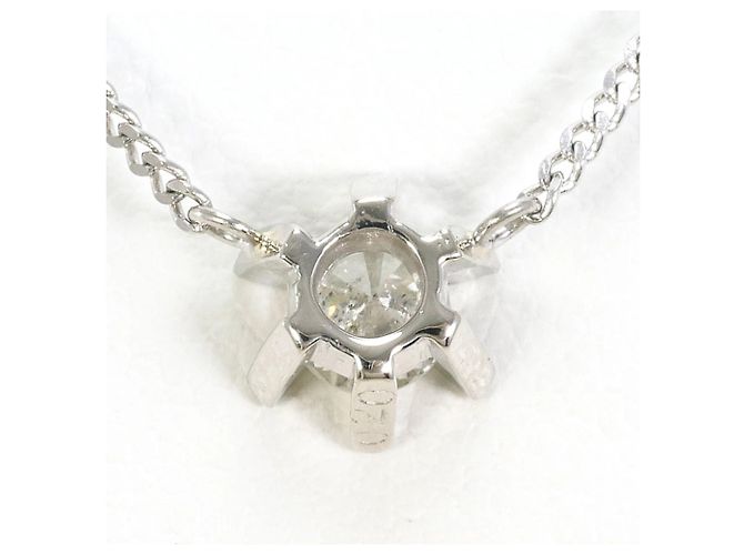 Autre Marque PT850 Platin-Halskette mit Diamant - Ansicht 3