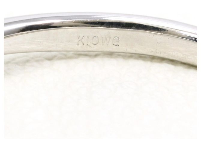 Autre Marque 10K Weißgold-Ring mit 0.14ct Diamant Golden - Ansicht 5