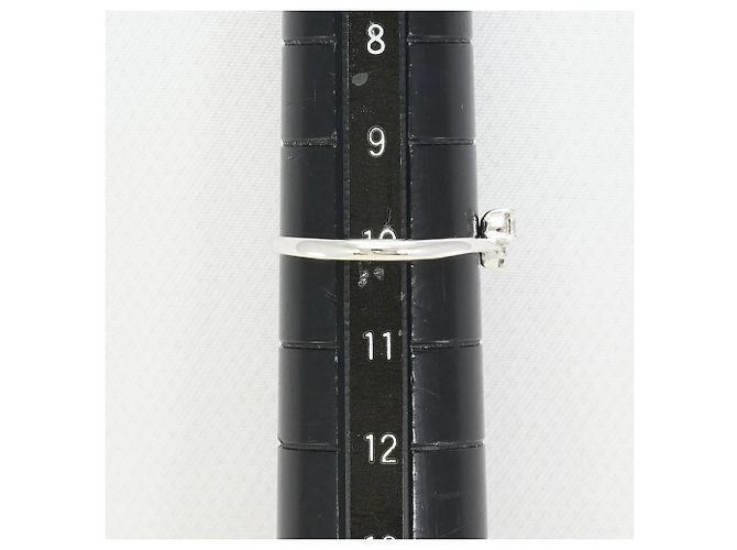 Autre Marque 10K Weißgold-Ring mit 0.14ct Diamant Golden - Ansicht 7