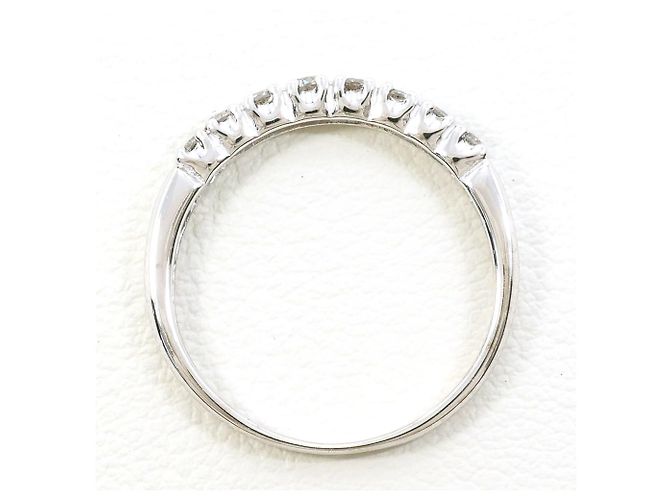 Autre Marque 10K Weißgold Diamantring Golden - Ansicht 2
