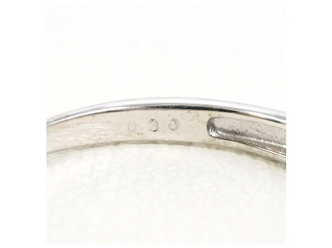 Autre Marque 10K Weißgold Diamantring Golden - Ansicht 5