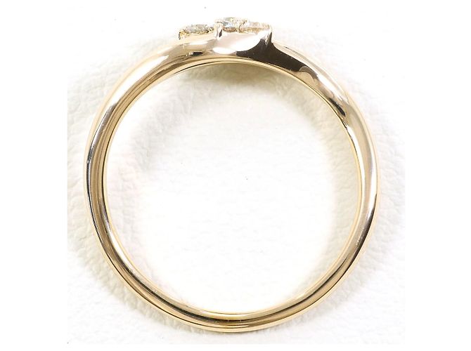 Autre Marque 10K Gelbgold Diamantring Golden - Ansicht 2