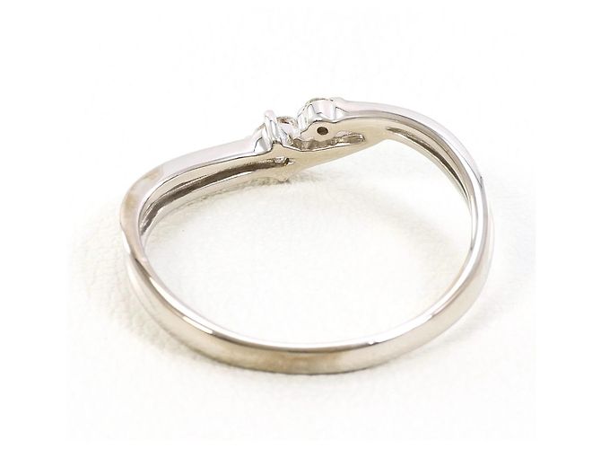 Autre Marque 14K Weißgold Diamantring Golden - Ansicht 3