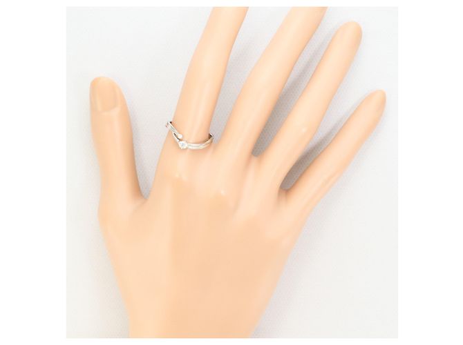 Autre Marque 14K Weißgold Diamantring Golden - Ansicht 6