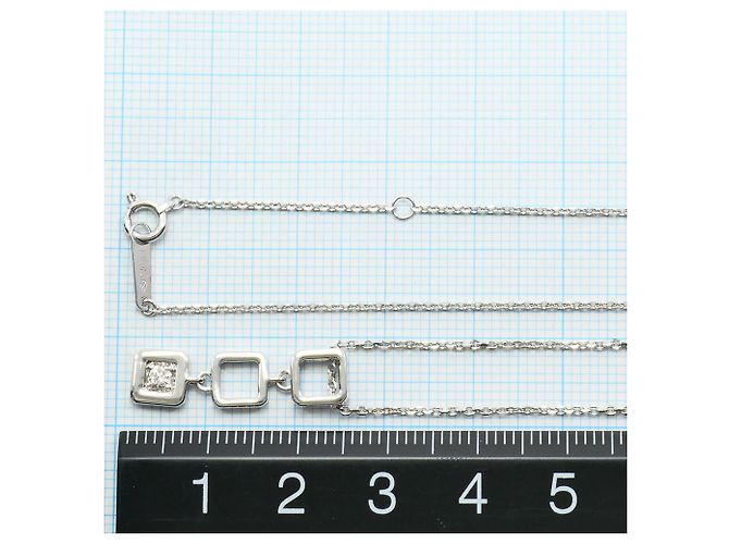 Autre Marque Collana in oro bianco 10K e diamanti D'oro - vista 4