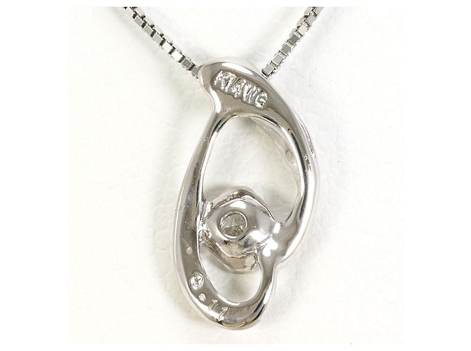 Autre Marque Collana in oro bianco 14K e diamanti D'oro - vista 3