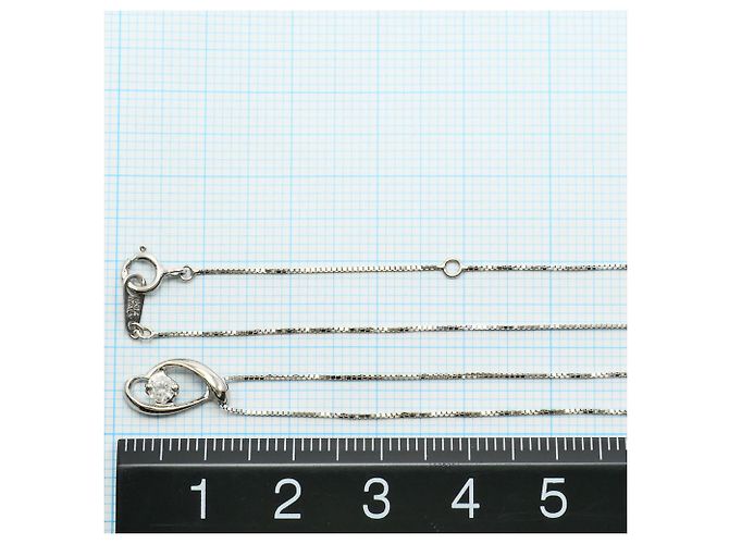 Autre Marque Collana in oro bianco 14K e diamanti D'oro - vista 4