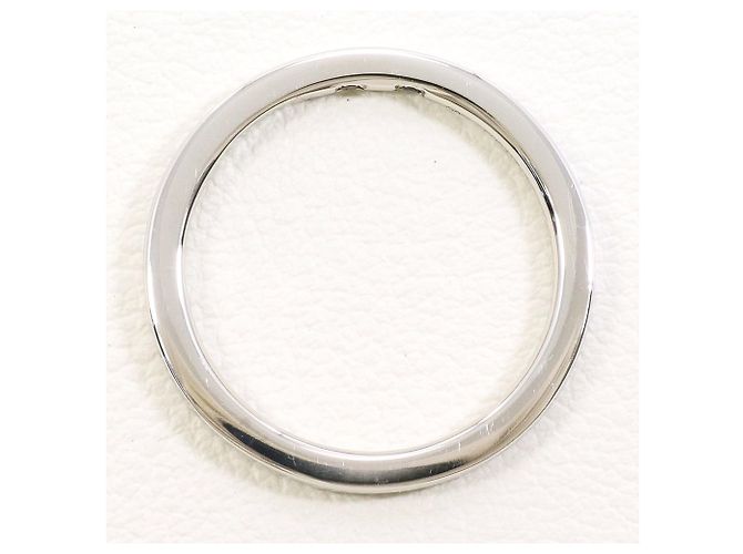 Autre Marque PT950 Platinring mit Saphir und Granat - Ansicht 2