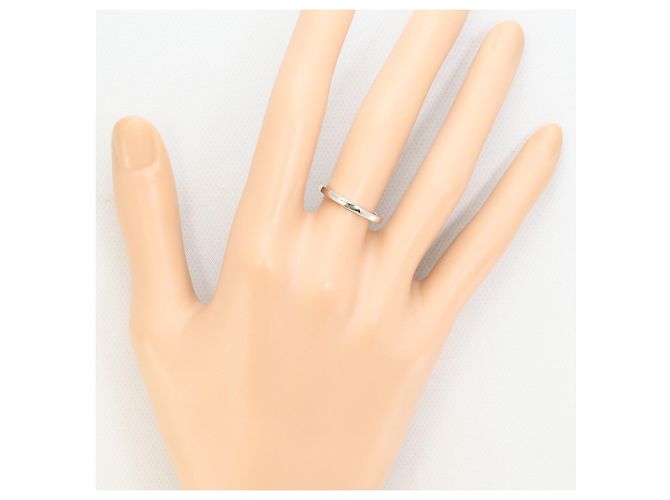 Autre Marque PT950 Platinring mit Saphir und Granat - Ansicht 5