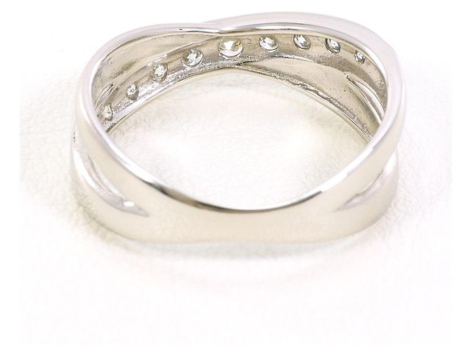 Autre Marque PT950 Platinring mit Diamant - Ansicht 3