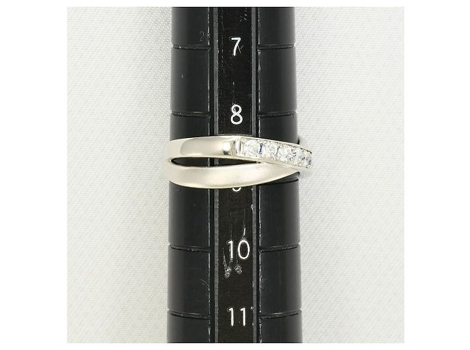 Autre Marque PT950 Platinring mit Diamant - Ansicht 6