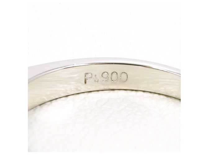 Autre Marque PT900 Platinring mit 0.30ct Diamant - Ansicht 4