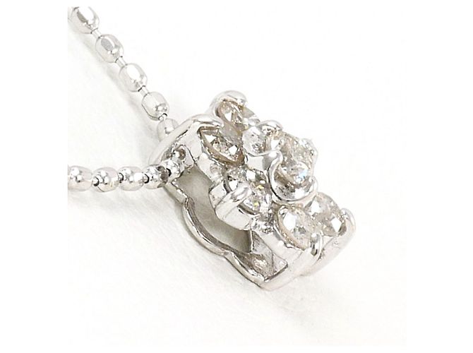 Autre Marque Collana in oro bianco 14K e diamanti D'oro - vista 2