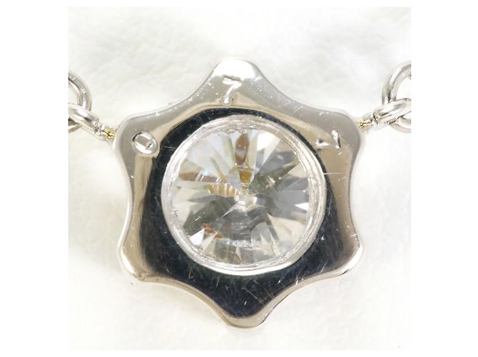 Autre Marque PT850 Platin-Halskette mit Diamant - Ansicht 4