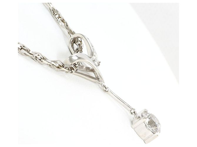 Autre Marque Collana in platino con diamanti - vista 2