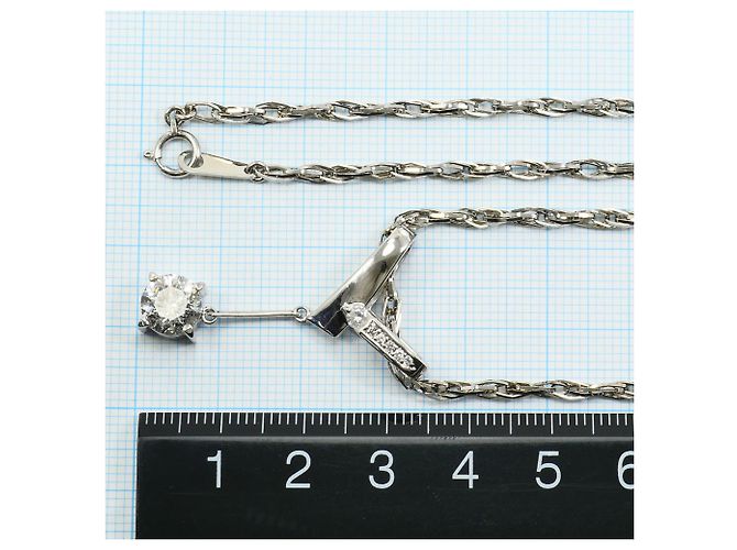 Autre Marque Collana in platino con diamanti - vista 5