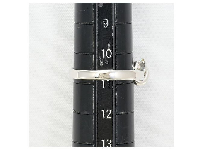 Autre Marque PT900 Platinring mit Diamant - Ansicht 8