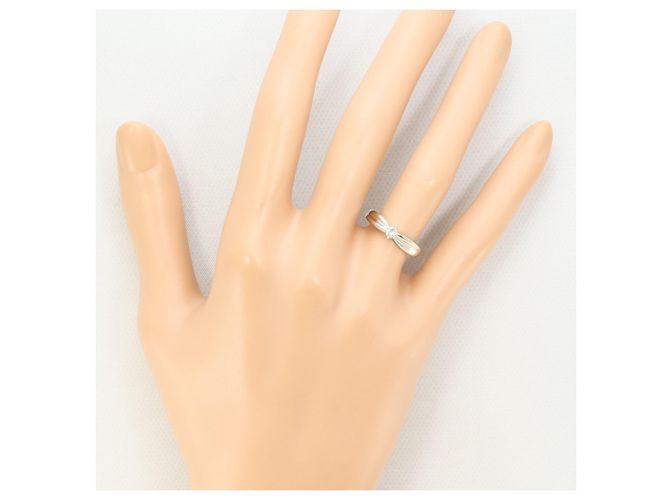 Autre Marque PT900 Platinring mit Diamant - Ansicht 5