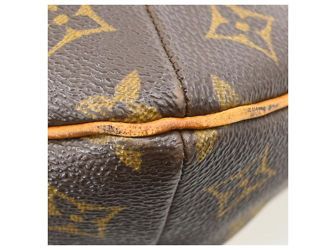 Borsa Musette Salsa Louis Vuitton in Canvas Monogram GM Marrone - vista 6