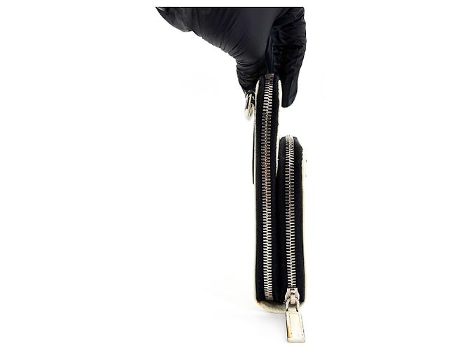 Custodia per smartphone Prada in pelle Saffiano Bianco - vista 5
