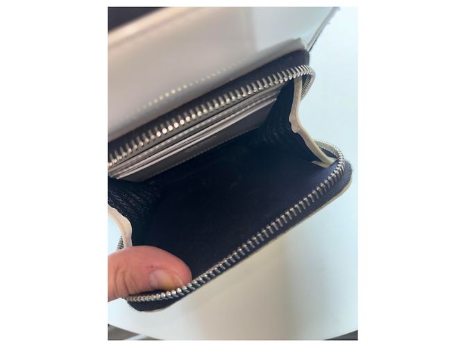 Custodia per smartphone Prada in pelle Saffiano Bianco - vista 6