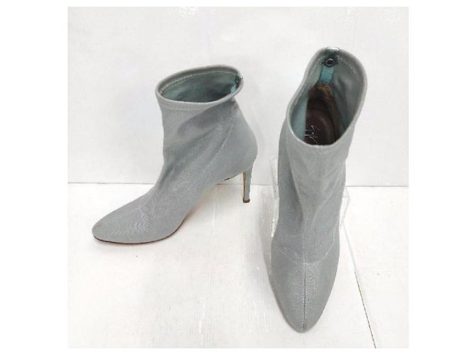 Giuseppe Zanotti Stiefeletten in Silber Metallic - Ansicht 2