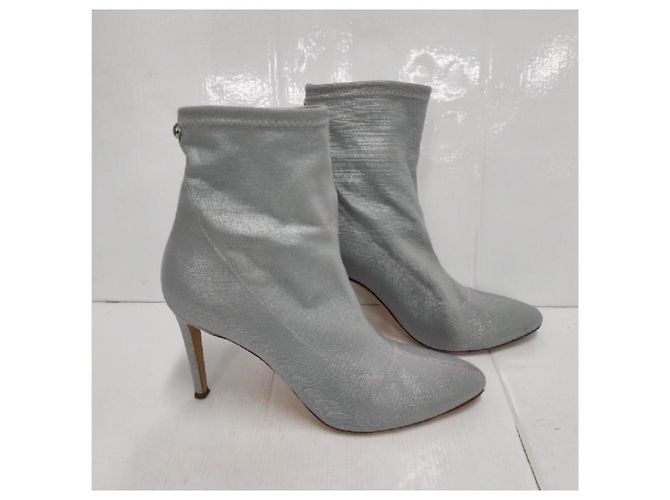 Giuseppe Zanotti Stiefeletten in Silber Metallic - Ansicht 3