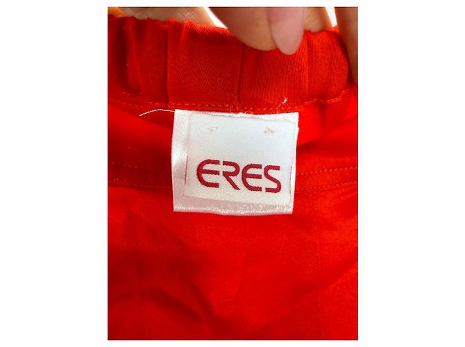Short Eres de algodão vermelho - vista 2